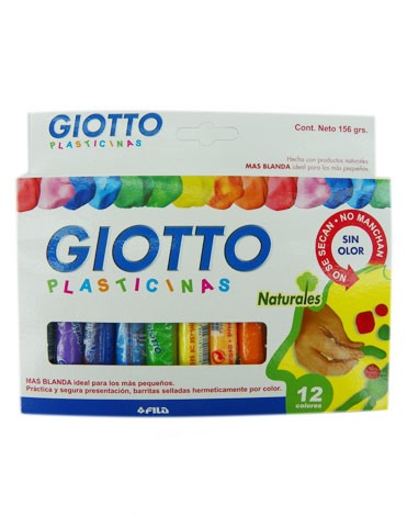 Plasticina Giotto Fila  12 colores